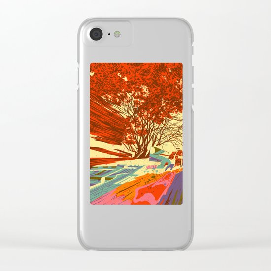 A bird never seen before - Fortuna series Clear iPhone Case