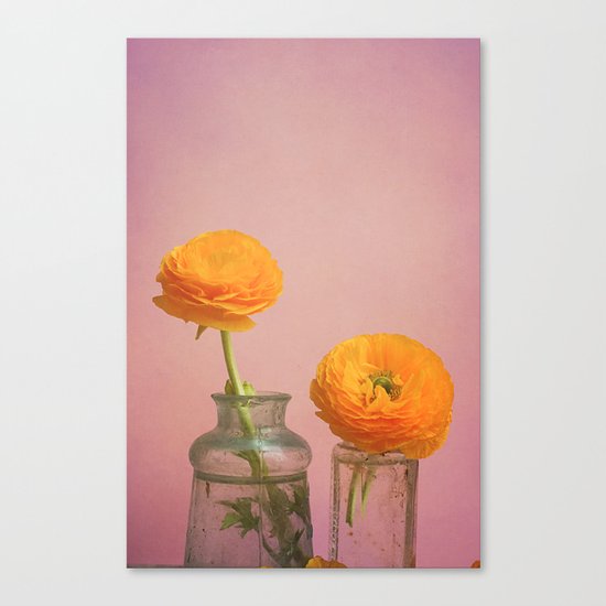 Yellow Flowers Canvas Print