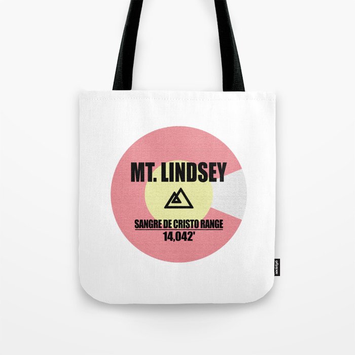 Mt. Lindsey Colorado Tote Bag