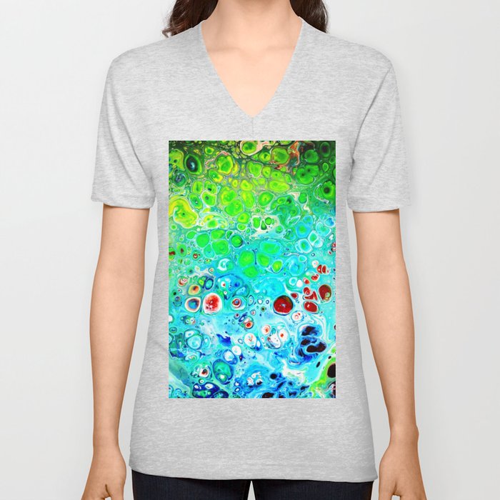 Nature's Brain Ooz V Neck T Shirt