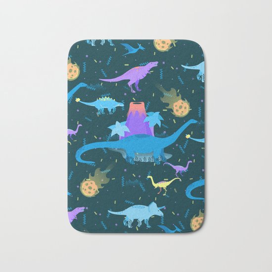 Funky Dinos Bath Mat