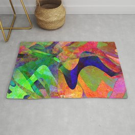 color me complicated Rug