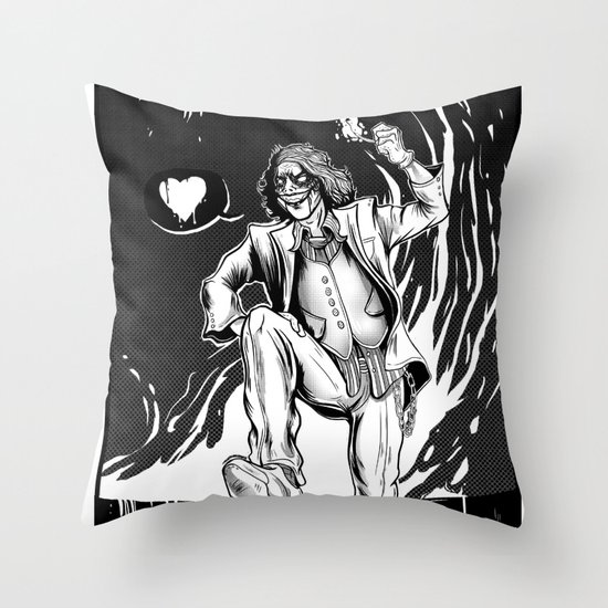 Superheroes SF Throw Pillow