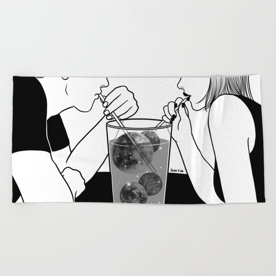 We are dreamers Beach Towel