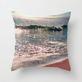Sparkle Morning Sea Throw Pillow