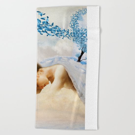 Winter's Mourn Beach Towel