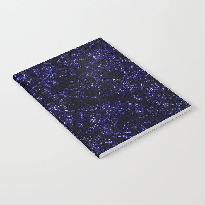 Dark Cold Glitch Distortion Notebook