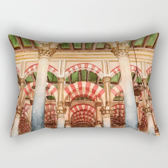 Mezquita de Cordoba - Spain Rectangular Pillow