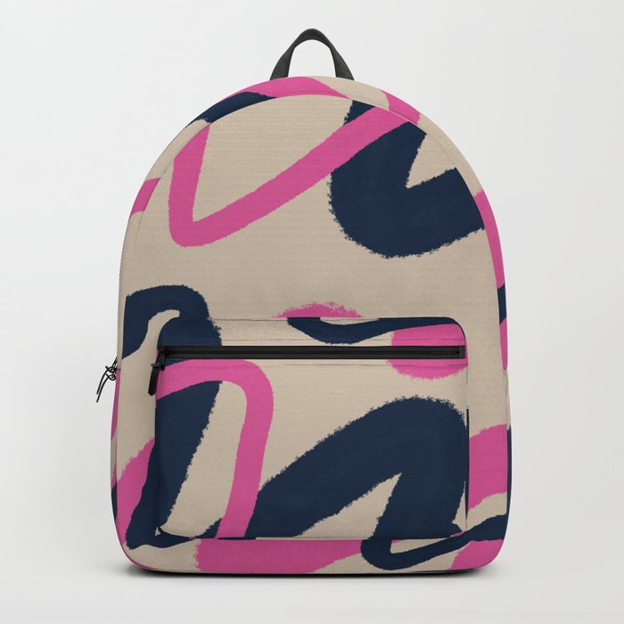 Pastel Dribble Backpack by Clarence Bustamante Designs | Society6