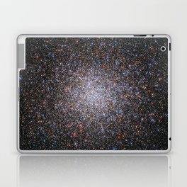 Largest Star cluster, Messier 2. Constellation of Aquarius, The Water Bearer, about 55 000 light years away. Laptop Skin