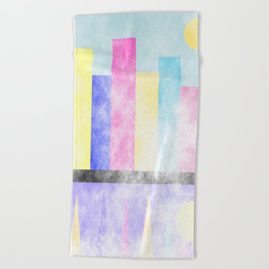 Skyline Beach Towel