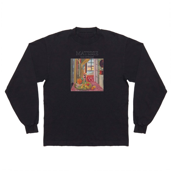 Matisse - Interior with Phonograph Long Sleeve T Shirt