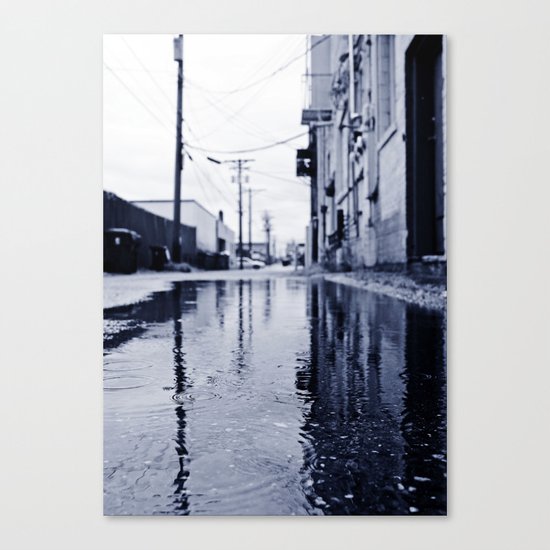Another rainy day Canvas Print