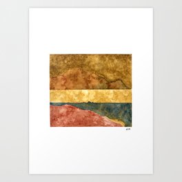 Division of space Art Print