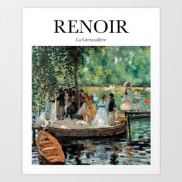 Renoir - La Grenouillère Art Print