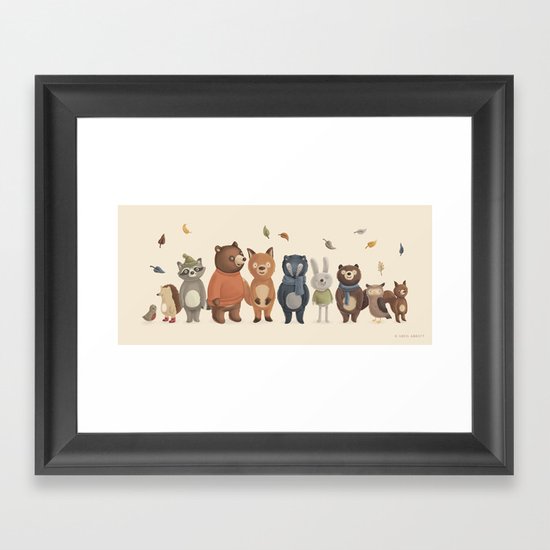 All Together Framed Art Print