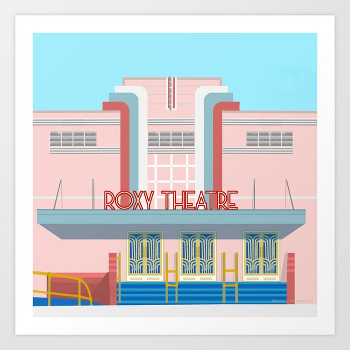 Roxy Cinema 2023 Art Print