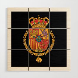 Spain Royal Standard Wood Wall Art