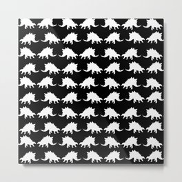 Stegosaurus pattern, kids Metal Print