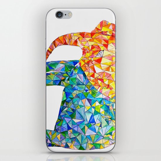 acute elephant iPhone & iPod Skin