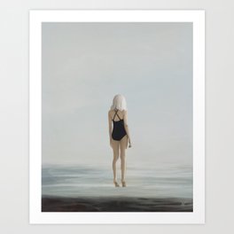 The ocean Art Print