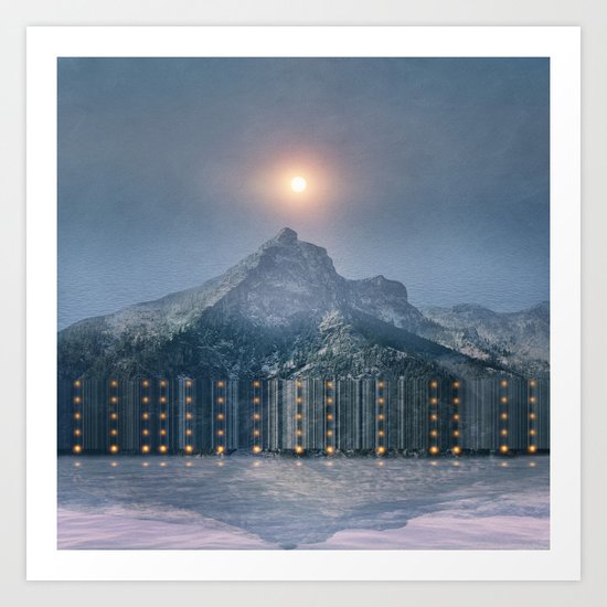 Chasing Lights Art Print