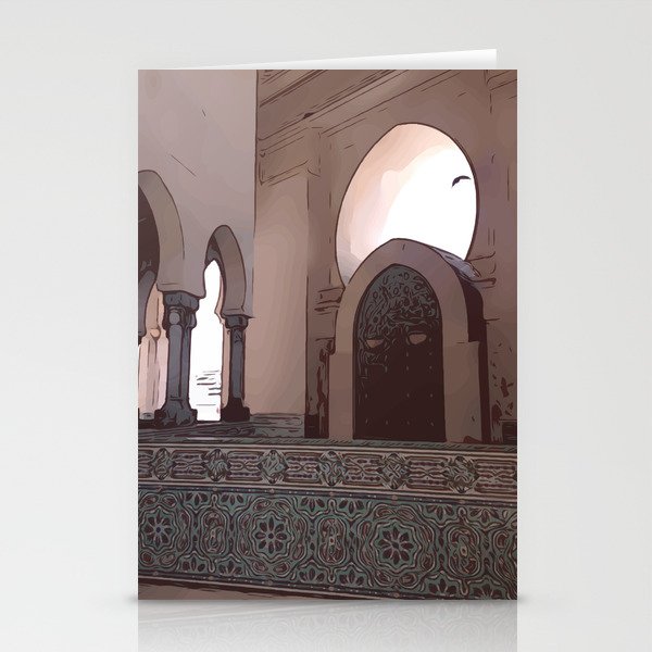 Morocco morning Stationery Cards