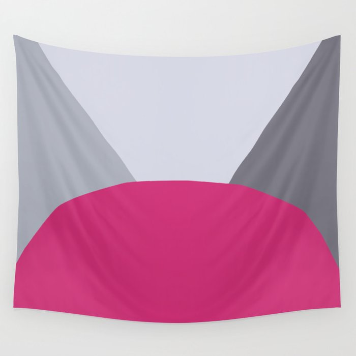 Deyoung Pink Yarrow Wall Tapestry