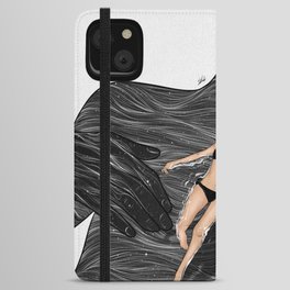 Floating over you. iPhone Wallet Case