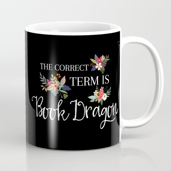 Book Dragon Mug