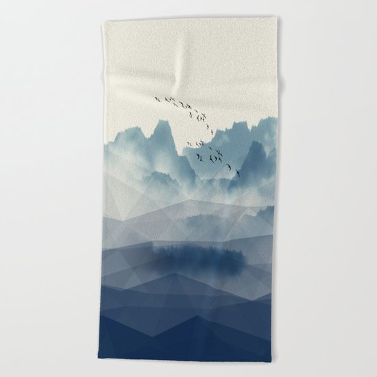 Mountain dreams Beach Towel