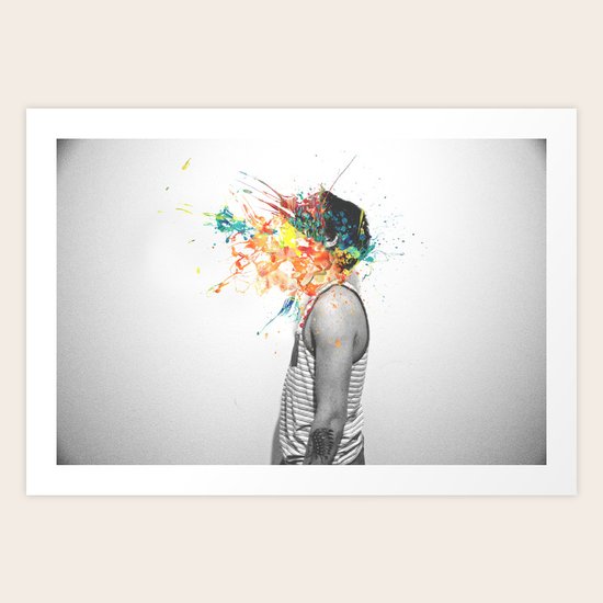 explosion Art Print