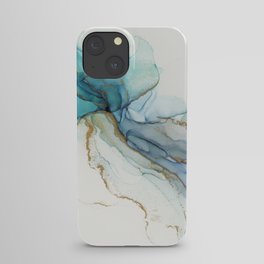 Abstract Jellyfish Alcohol Ink Painting iPhone Case
