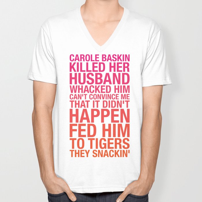 Carol hotsell baskins shirt