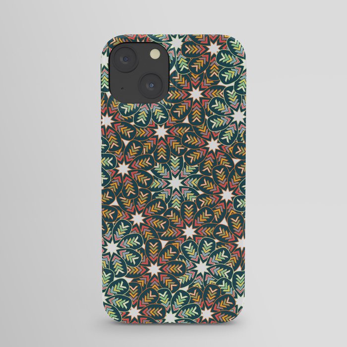 Floral wreath iPhone Case