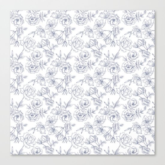 LITTLE FLOWERS Canvas Print
