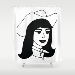 Cowgirl Shower Curtain