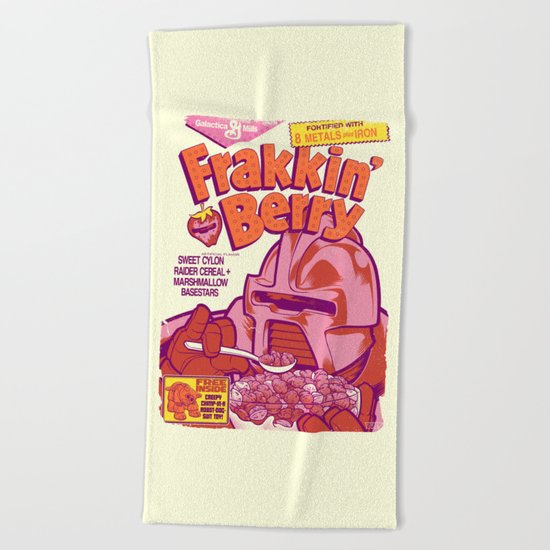 FRAKKIN' BERRY Beach Towel