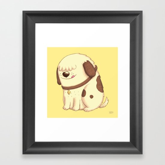 Roly Framed Art Print