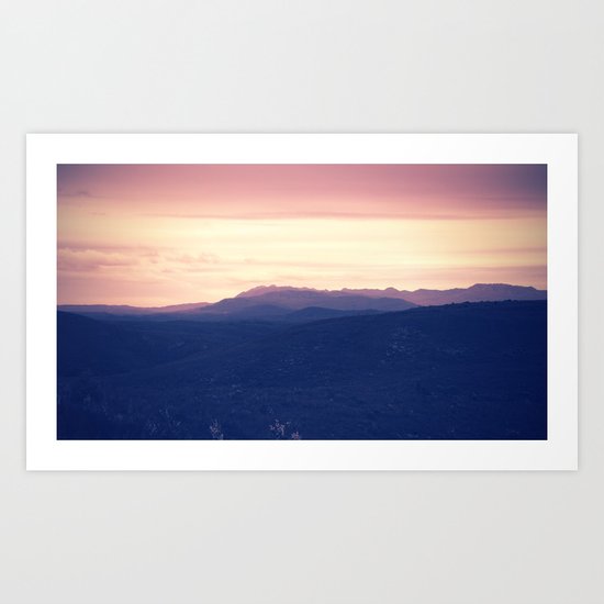 Going to rise up, find my direction magnetically Art Print