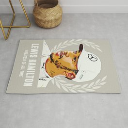 Lewis Hamilton - Greatest of All Time Rug