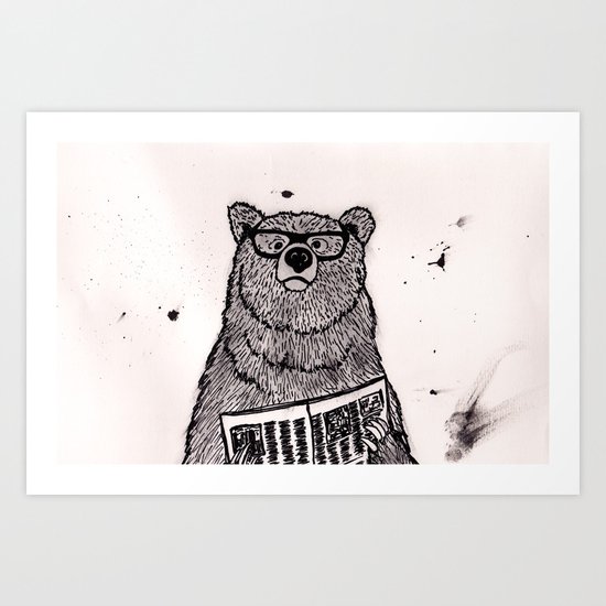 Smarter than the average... Art Print