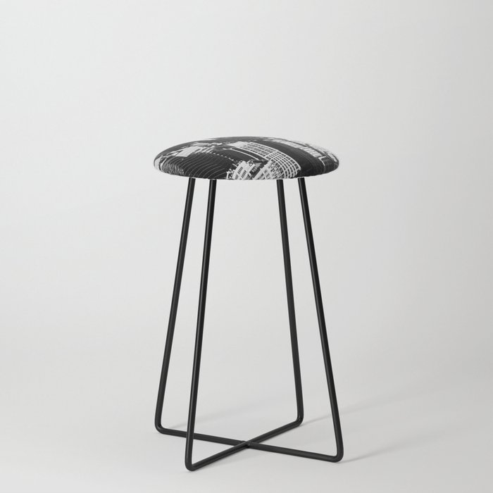 Modern City Counter Stool