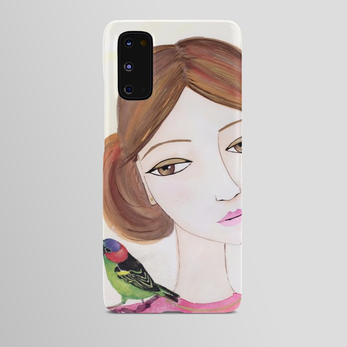 Bird love Android Case