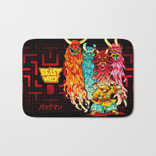 PAKKU-MAN Bath Mat