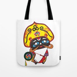 Tibetan God(cute version) Tote Bag