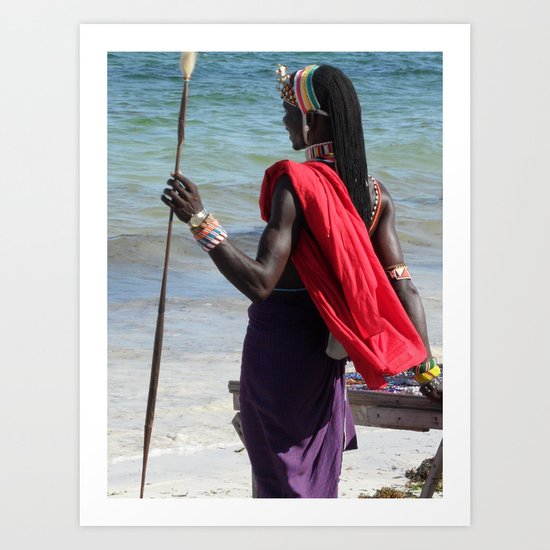 Nakupenda Masai Art Print