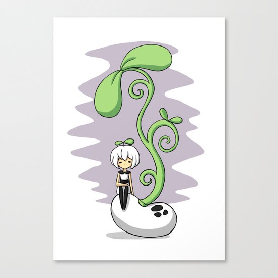 Magic Bean Canvas Print