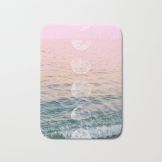 Moontime on the Beach Bath Mat