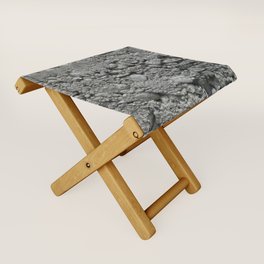 Concrete wall background Folding Stool